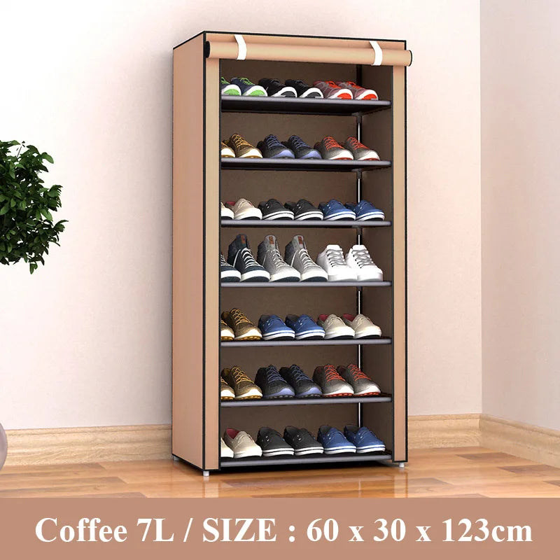 étagère de rangement pour organiser vos chaussures efficacement - vue 7 sur 9
