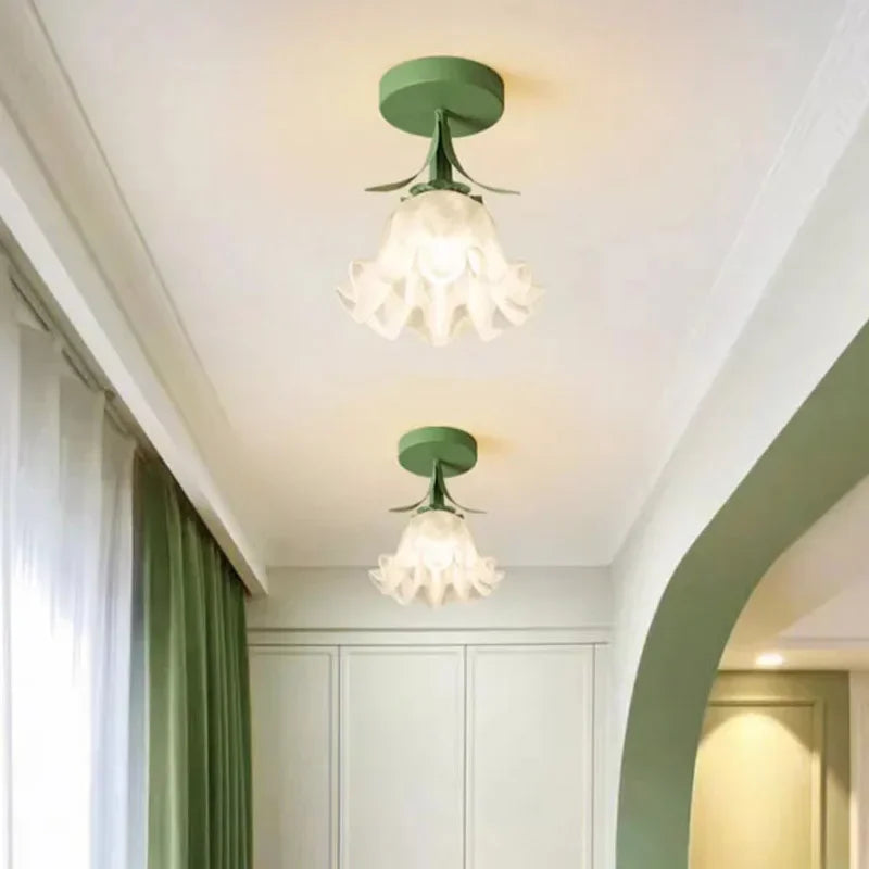 plafonnier moderne design élégant pour décoration intérieure fleurie - vue 4 sur 10