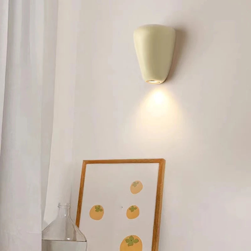 applique murale en résine mini éclairage d'ambiance 3000k pour restaurant - vue 3 sur 9