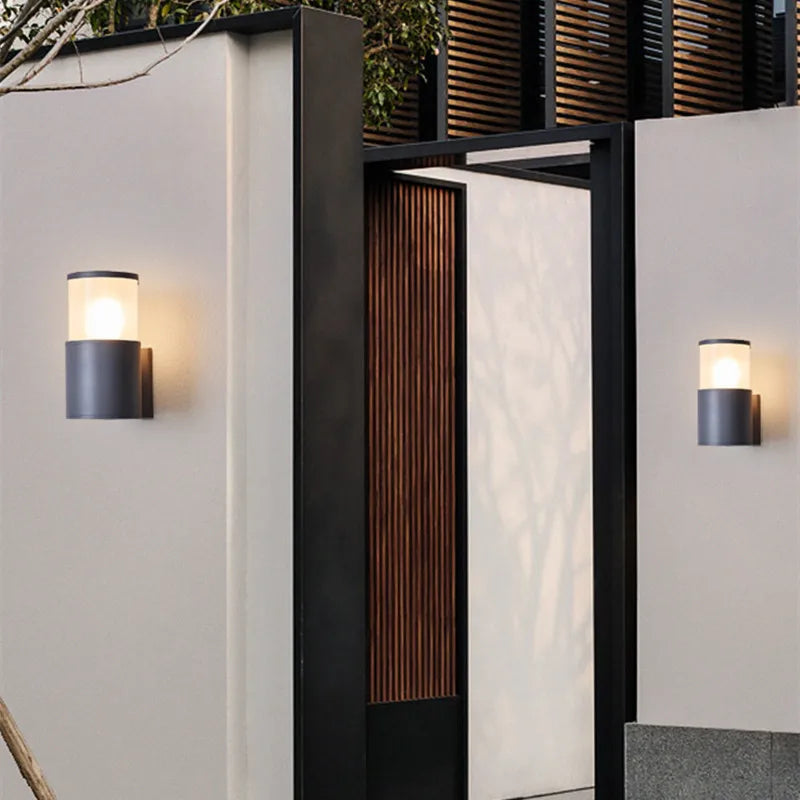 applique murale led étanche pour jardin balcon allée - vue 5 sur 10