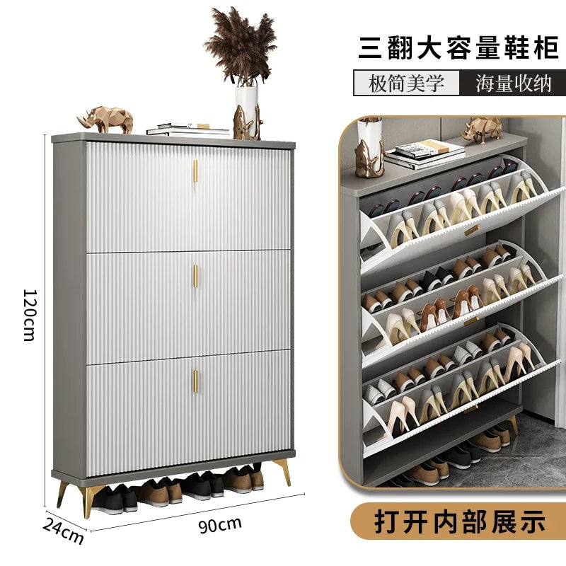 armoire à chaussures moderne multicouches pour un rangement optimal - vue 13 sur 18