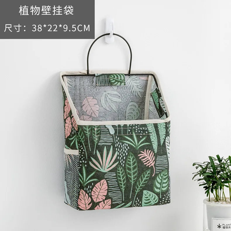 sac de rangement mural en tissu pour livres et magazines - vue 11 sur 12