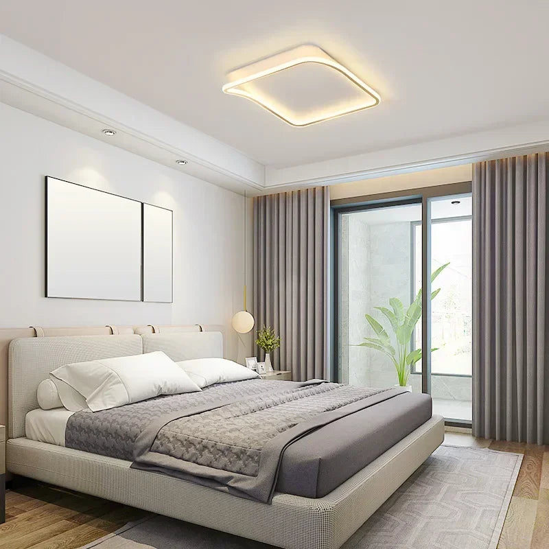 lustre moderne à leds pour décoration intérieure - vue 7 sur 12