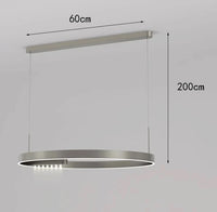 lustre moderne simple led pour éclairage intérieur