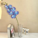 orchidée papillon artificielle 7 têtes décoration florale élégante