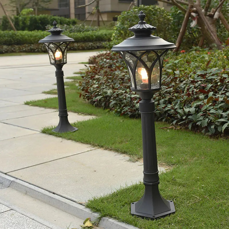 éclairage extérieur style européen pour jardin et cour - vue 5 sur 7