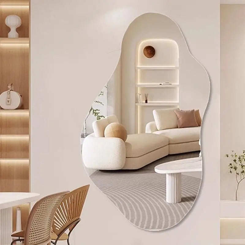 miroir mural à éclairage led intelligent style luxueux - vue 4 sur 8