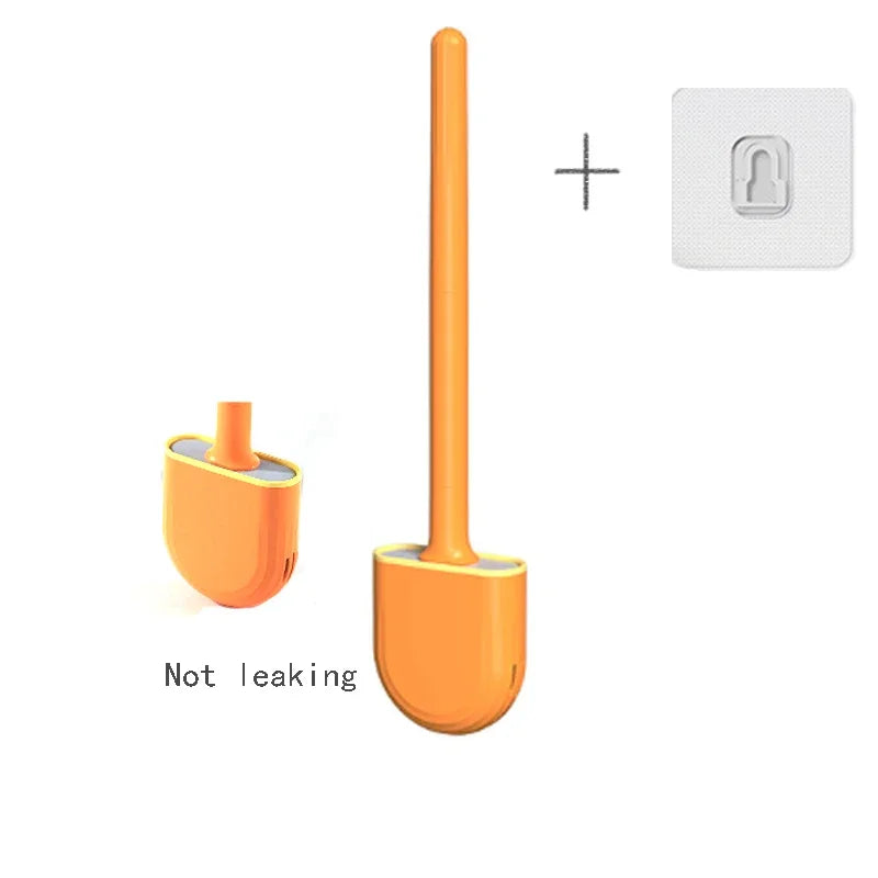 brosse en silicone avec support et poils souples pour nettoyage rapide - vue 11 sur 11