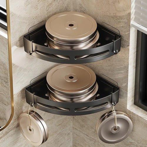 supports de rangement pour shampoing sans perforation pour douche - vue 4 sur 9