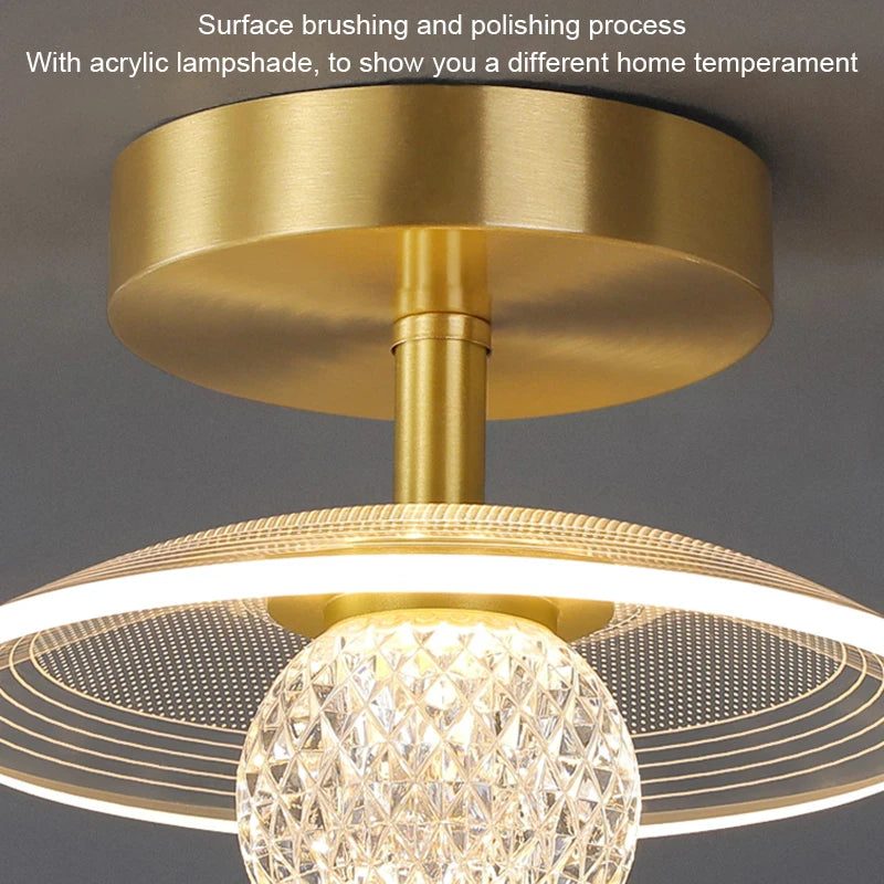 plafonnier led nordique pour décoration intérieure table à manger - vue 7 sur 12