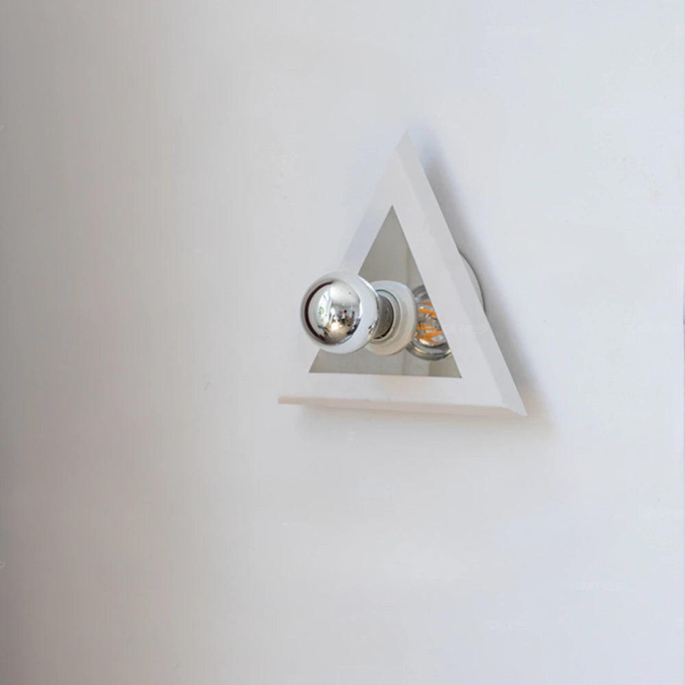 applique murale led triangulaire moderne pour décoration intérieure - vue 4 sur 7