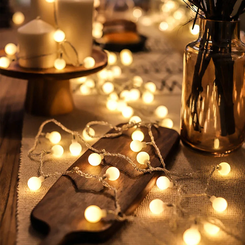 guirlande lumineuse led étanche pour extérieur jardin mariage décoration - vue 6 sur 9