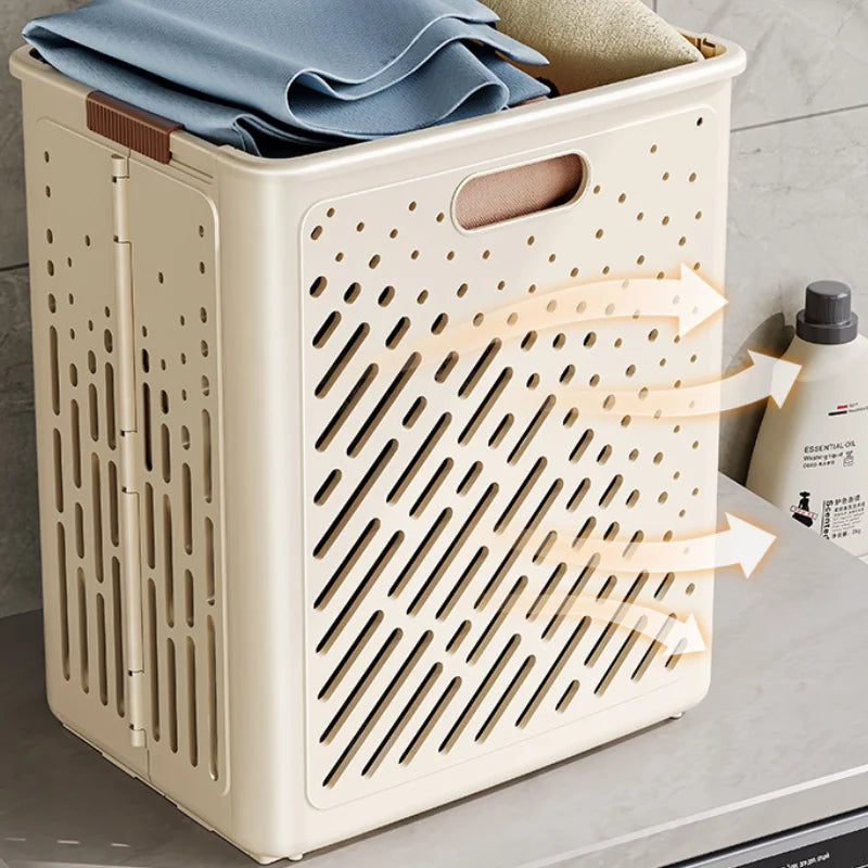 panier à linge pliable avec roulettes grande capacité multifonctionnel - vue 7 sur 14