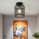 lustre suspendu en métal style rétro edison moderne