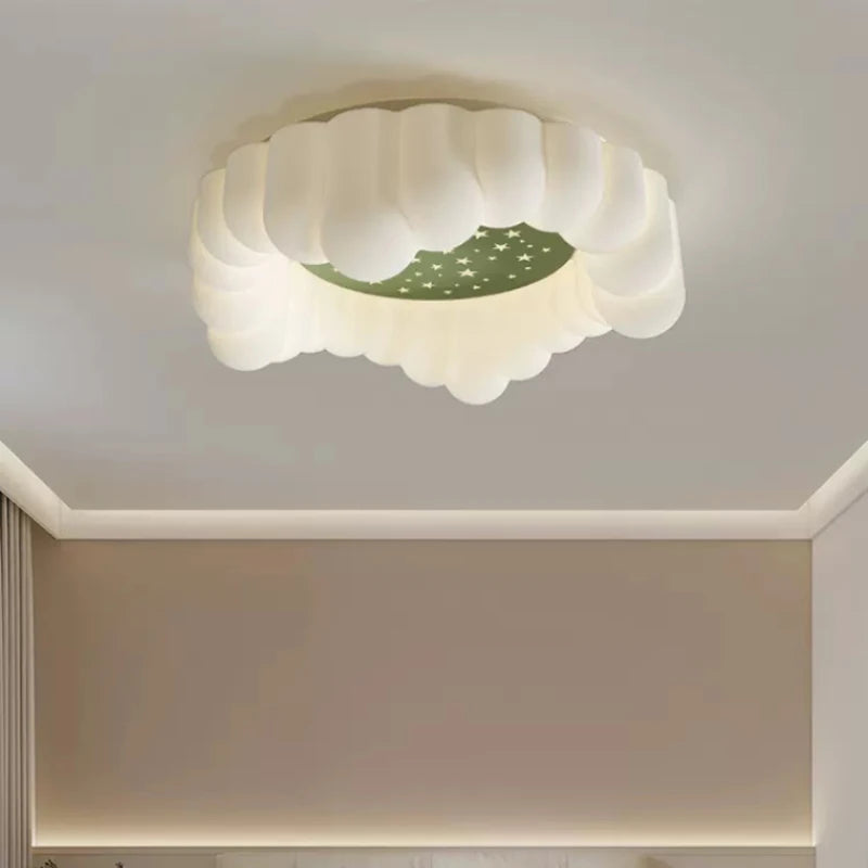 plafonnier led nuages de rêve ciel étoilé décoratif pour enfants - vue 4 sur 12