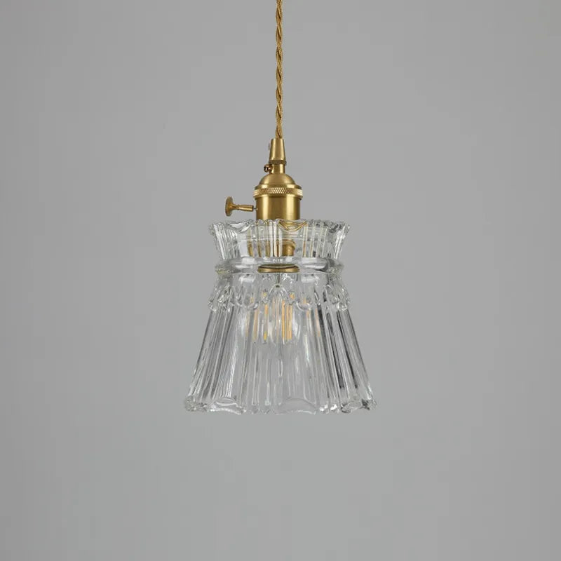 Suspension en verre au design nordique moderne - vue 7 sur 12