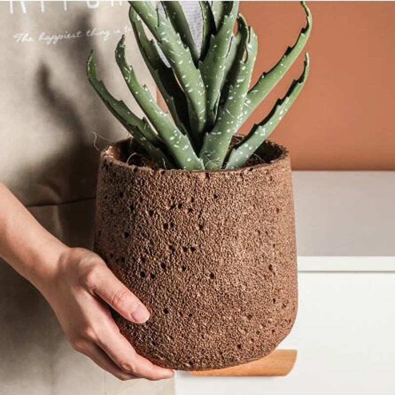 moule en silicone créatif pour pot de fleurs nordique - vue 10 sur 12