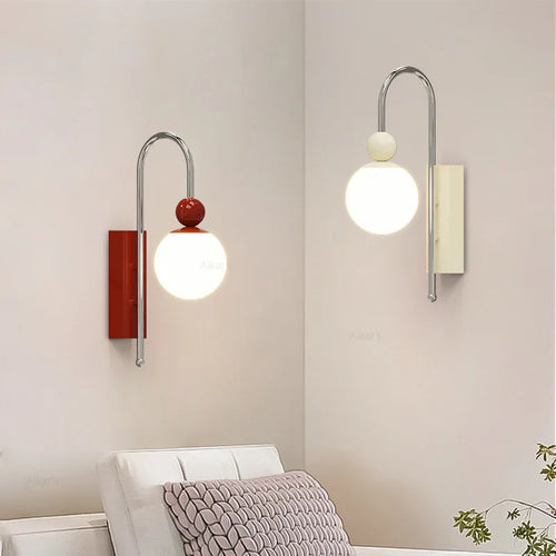 style lampe led murale métal variable gradation
