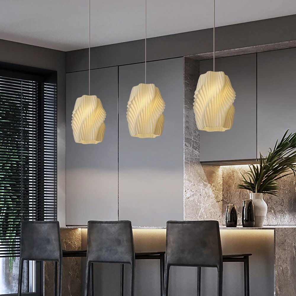 lustre créatif moderne suspendu restaurant cuisine chambre enfants déco éclairage - vue 5 sur 15