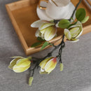 fleurs artificielles magnolias pour décoration florale extérieure