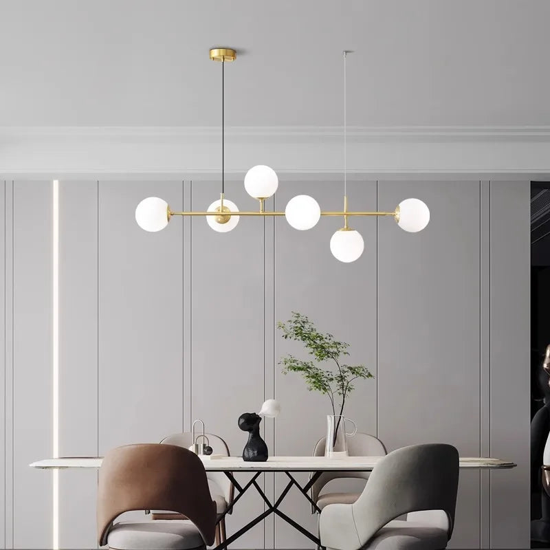 lustre Moderne salle à manger lumières éclairage intérieur LED décoratif éclairage intérieur - vue 2 sur 8