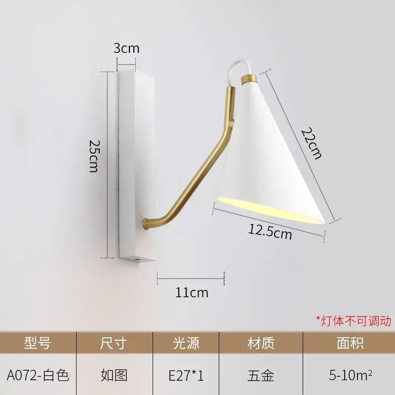 applique murale mécanique led design pour café et restaurant - vue 11 sur 10