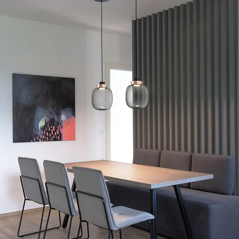 SANDYHA nordique moderne Led Lampadaire Salon Sur Pied chambre salle à manger Suspension Lampadario Soffitto - vue 3 sur 8
