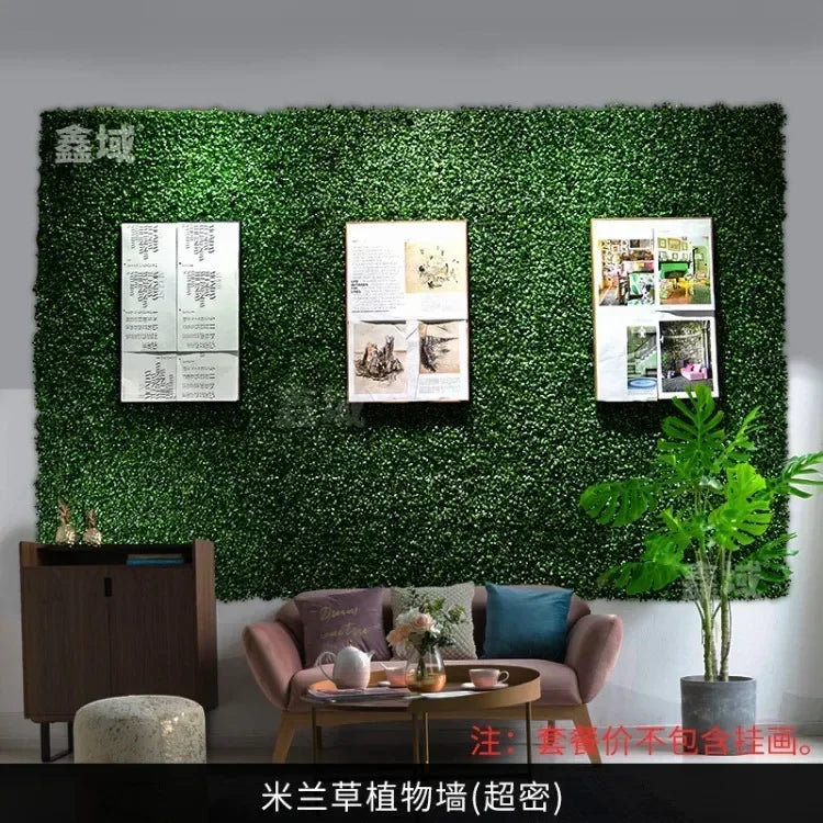 mur végétal artificiel pour décoration extérieure et aménagement paysager - vue 14 sur 30