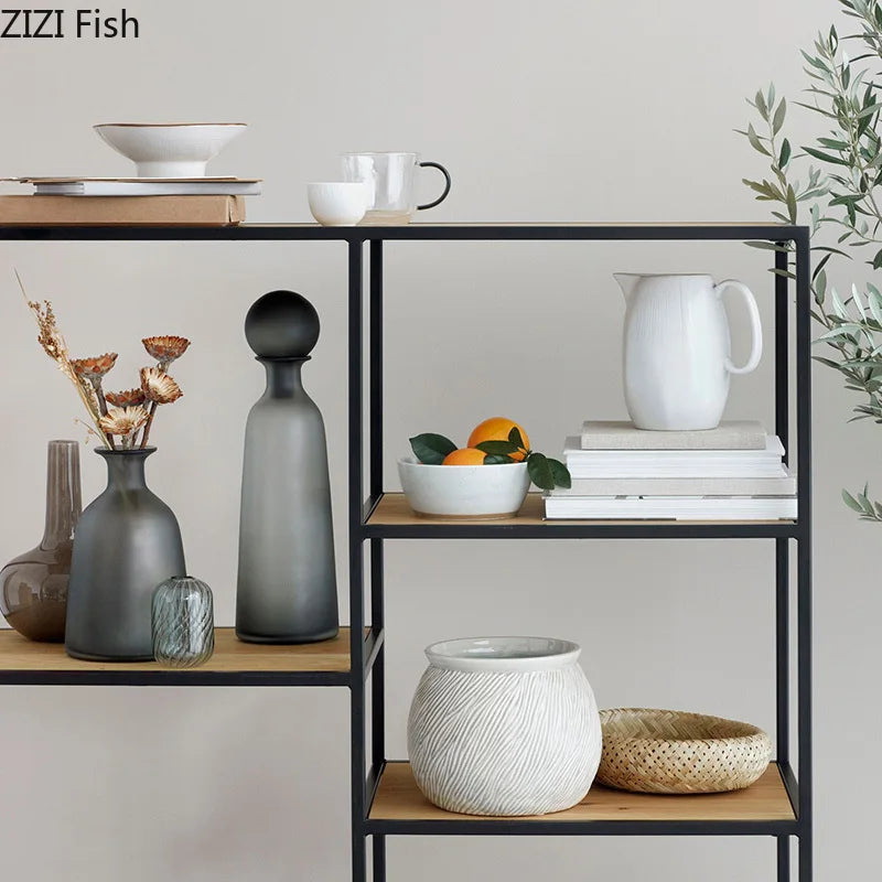 vase en verre dépoli pour fleurs artificielles décoration moderne - vue 11 sur 21