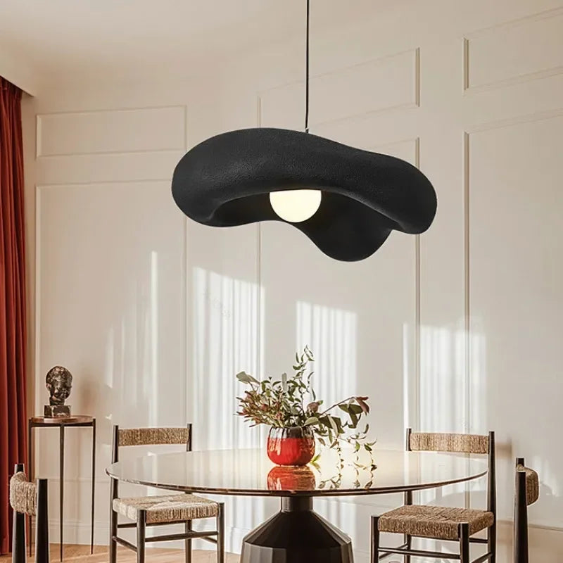 lustre nordique wabi-sabi pour restaurant et salle à manger - vue 3 sur 11