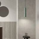 Suspension Terrazzo Bar Ciment Minimaliste Salle à manger Chambre Chevet Longue Bande Style Industriel Lampes À Tête Unique