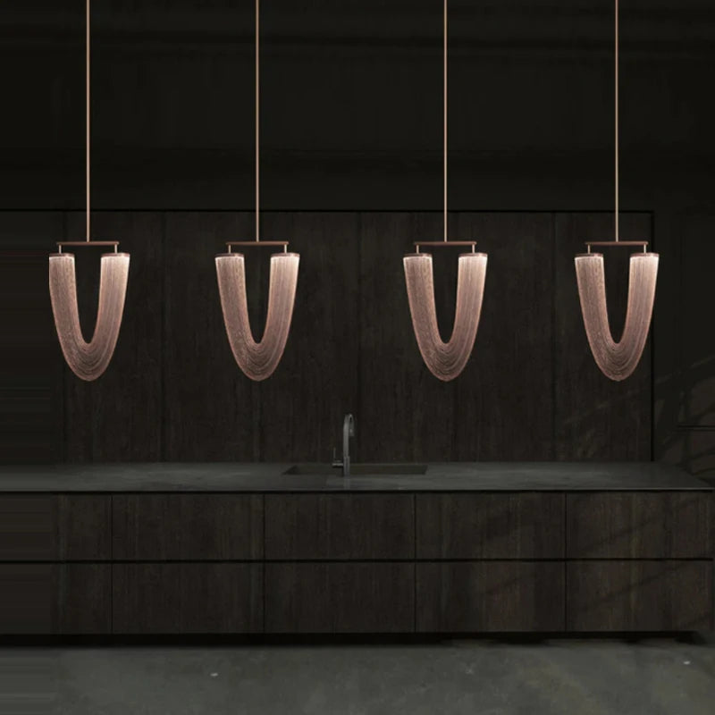 lustre vintage à led éclairage tendance pour intérieur - vue 7 sur 21