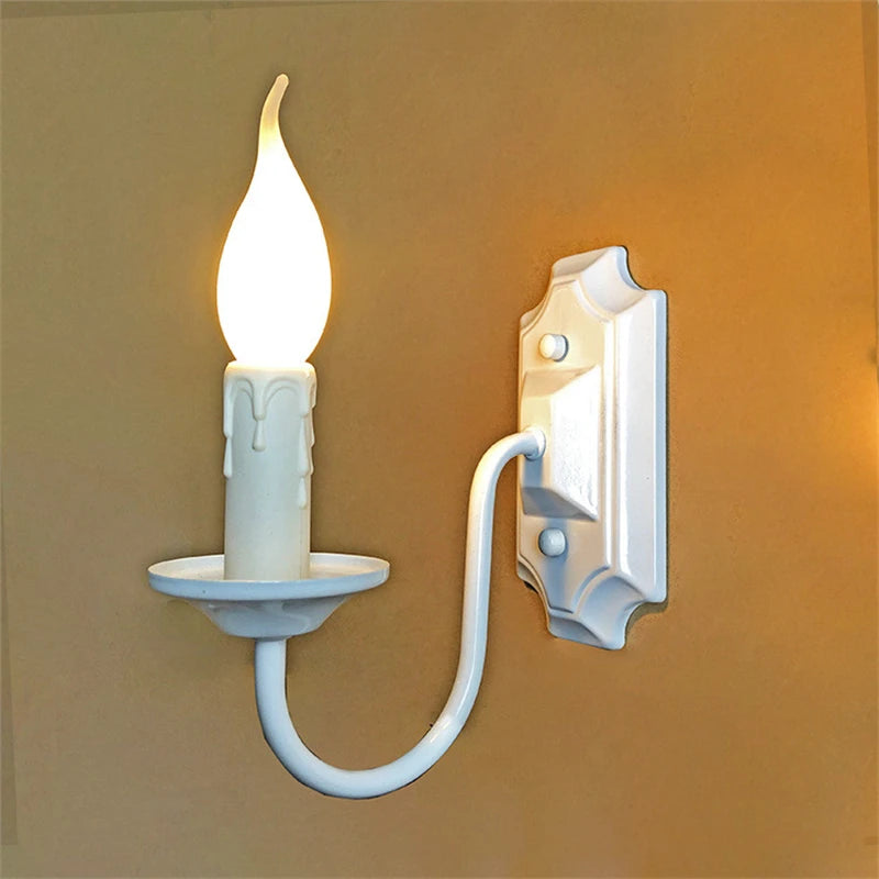 applique murale vintage en fer pour intérieur et extérieur - vue 3 sur 7