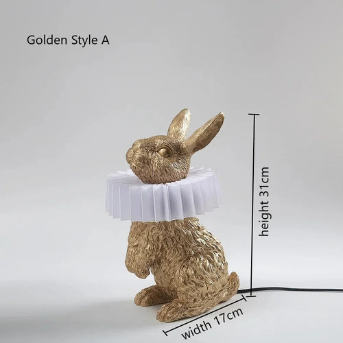 lampe de table lapin adorable pour décoration enfant - vue 12 sur 15