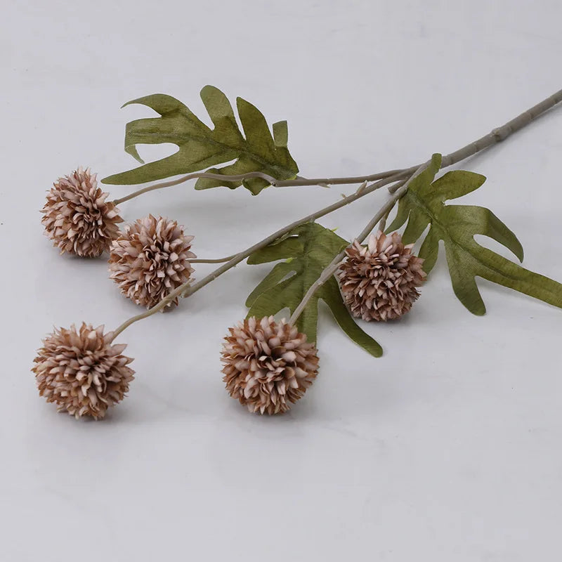 fleurs artificielles pissenlit décoration mariage bouquet cadeau saint-valentin - vue 8 sur 15