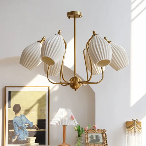 lustre bauhaus en céramique pour intérieur élégant et moderne - vue 6 sur 16