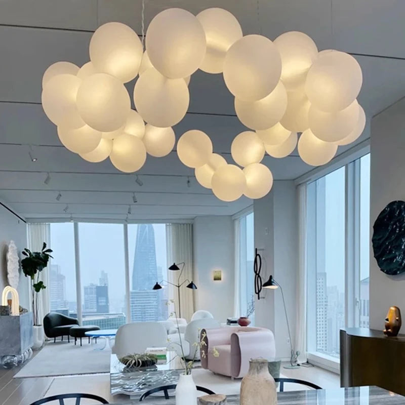 Lustre LED design moderne pour décoration intérieure