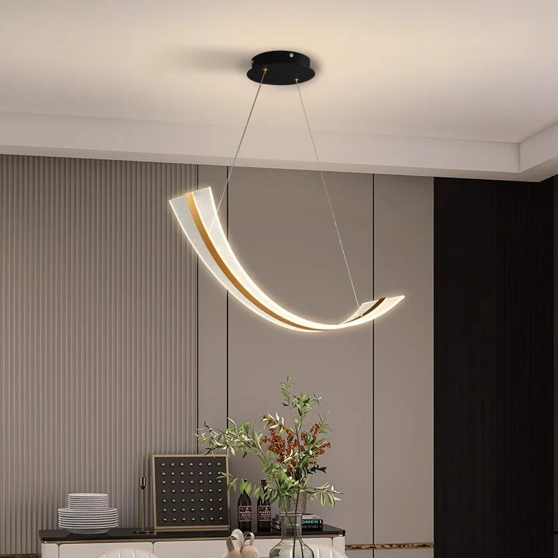 Lustre design Moderne salle à manger éclairage intérieur led décoratif - vue 7 sur 9