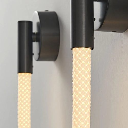 applique murale led en silicone et acier inoxydable pour intérieur - vue 6 sur 10