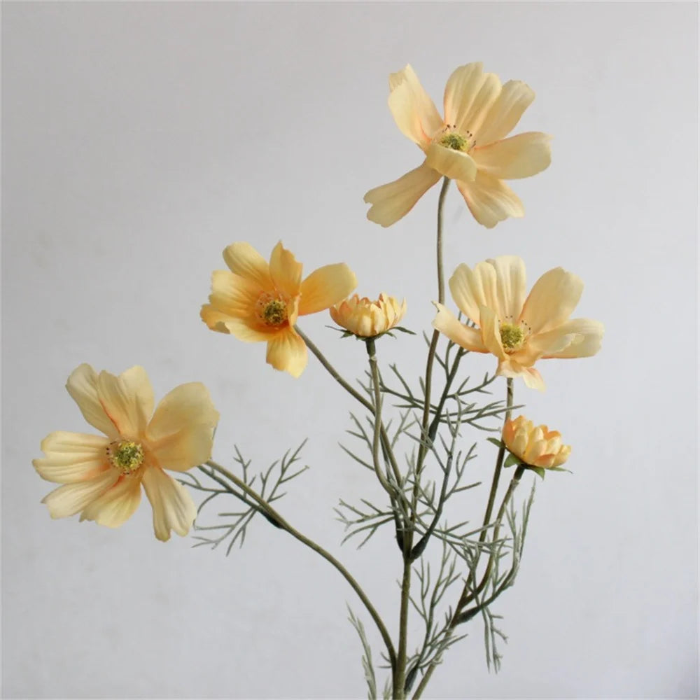 grande marguerite artificielle bouquet de fleurs en soie décoration mariage - vue 15 sur 18