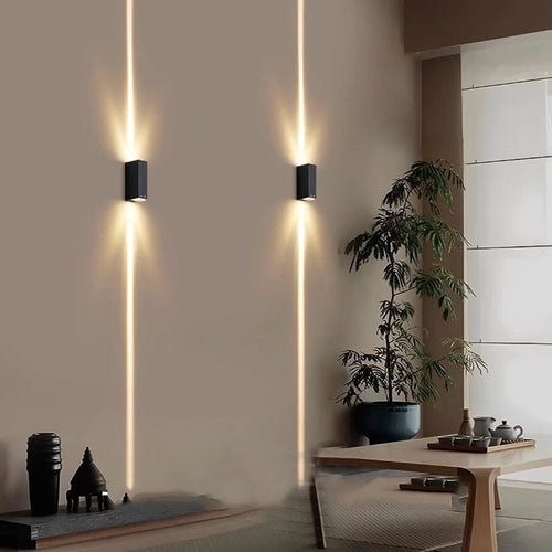 applique murale led extérieure moderne étanche en aluminium