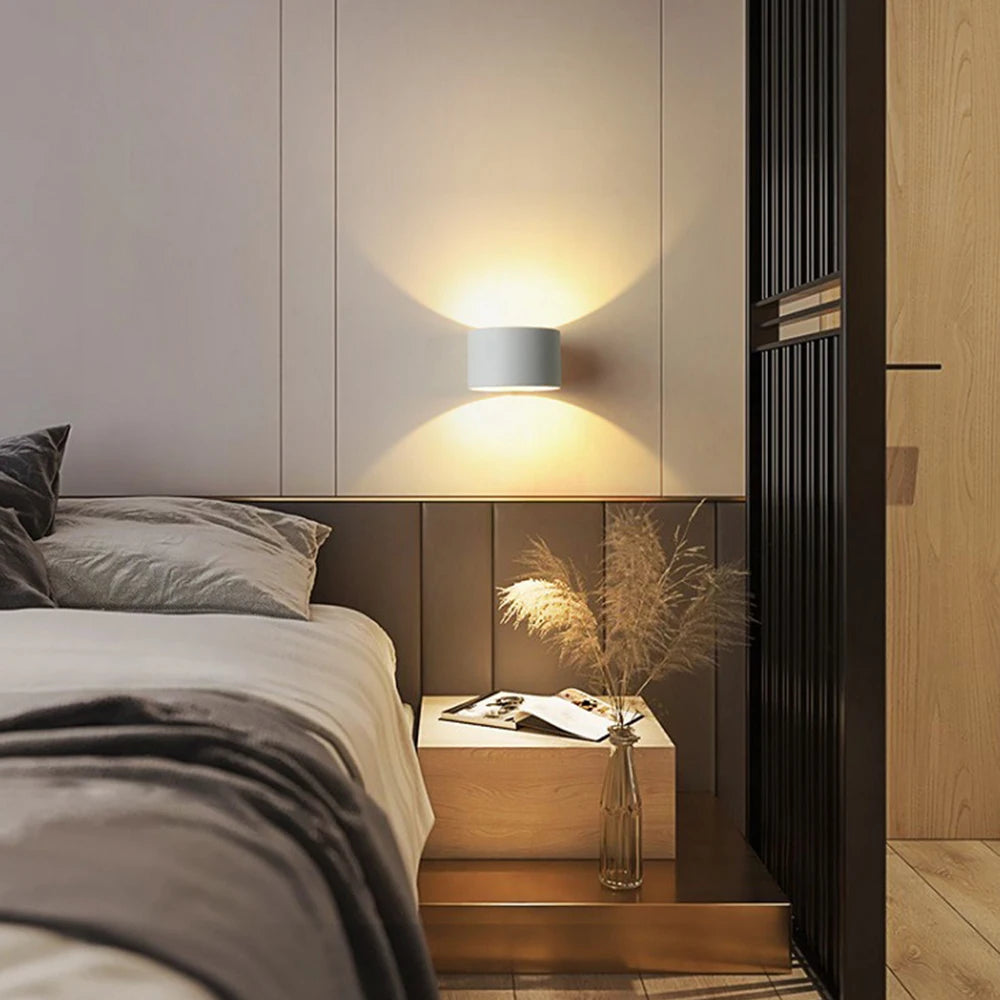Applique murale led étanche à forme ronde - vue 7 sur 8