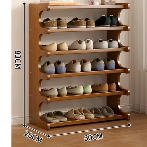 organisateur de chaussures à étagères peu encombrantes pour le rangement intérieur - vue 18 sur 18