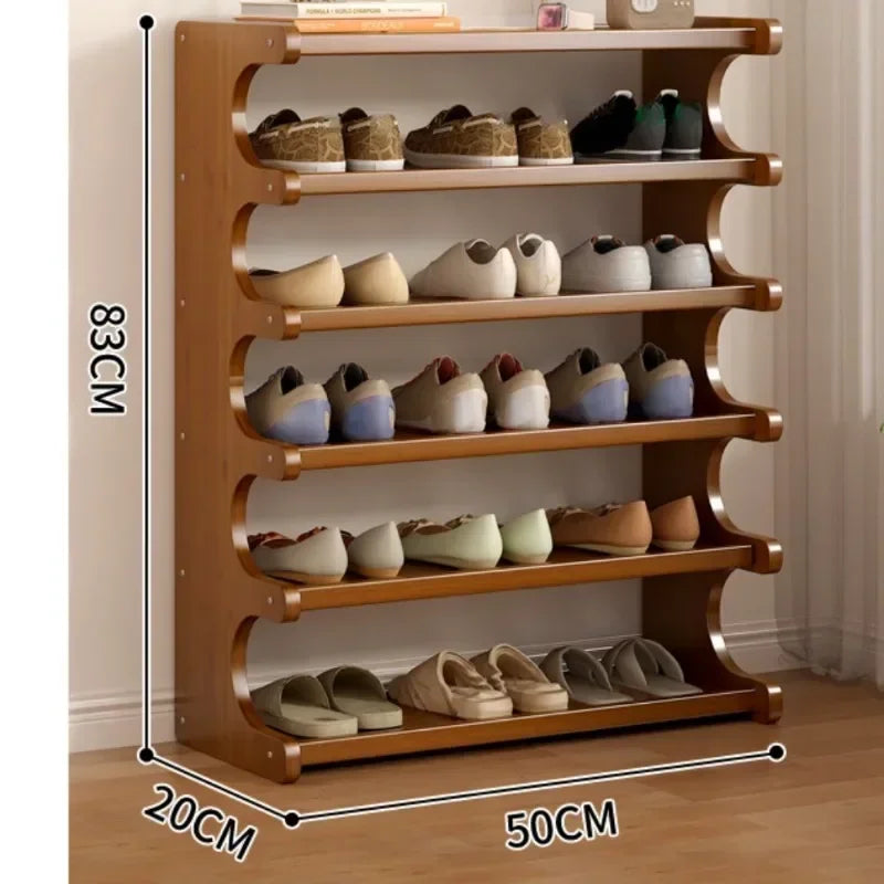 organisateur de chaussures à étagères peu encombrantes pour le rangement intérieur - vue 18 sur 18