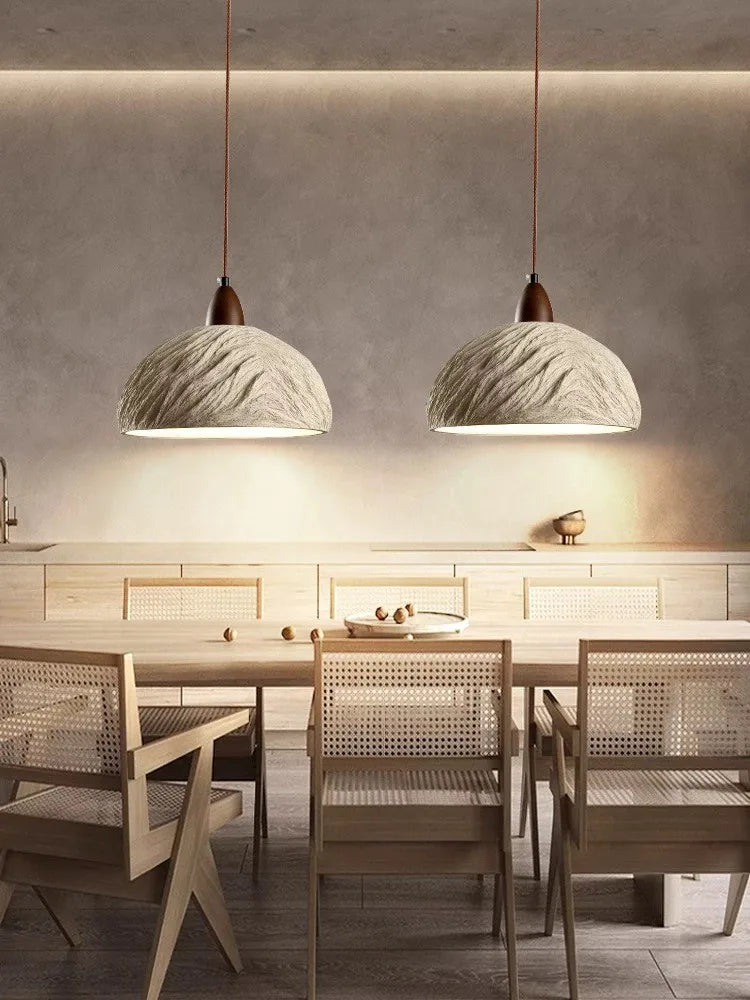 plafonnier led design en pierre pour intérieur moderne - vue 2 sur 7
