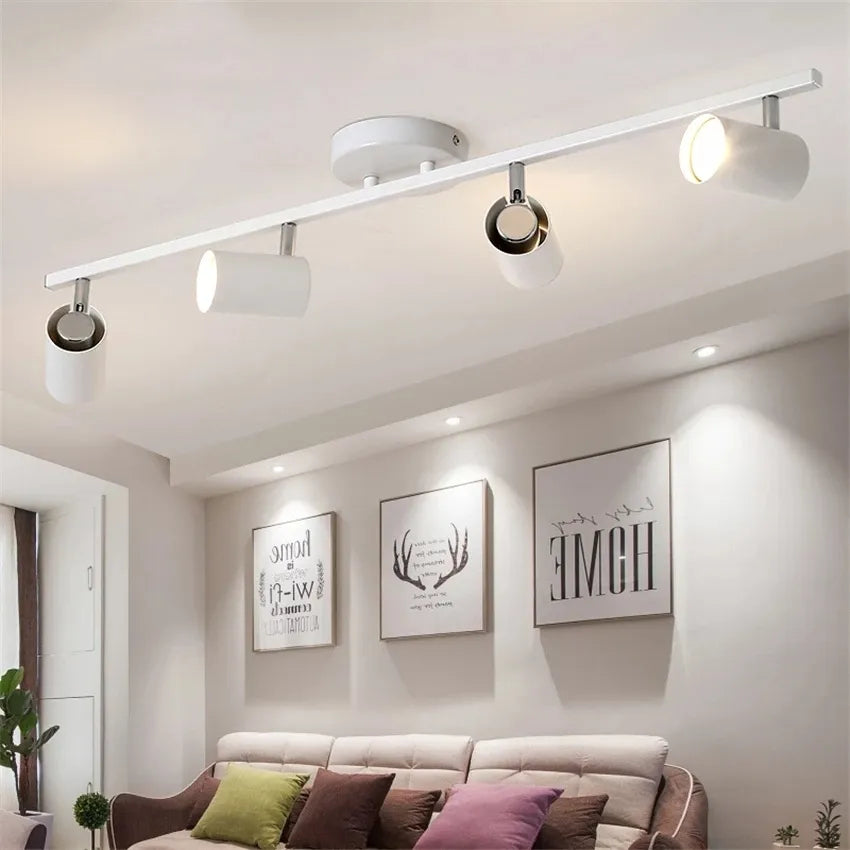 plafonnier à spots Led - vue 3 sur 23