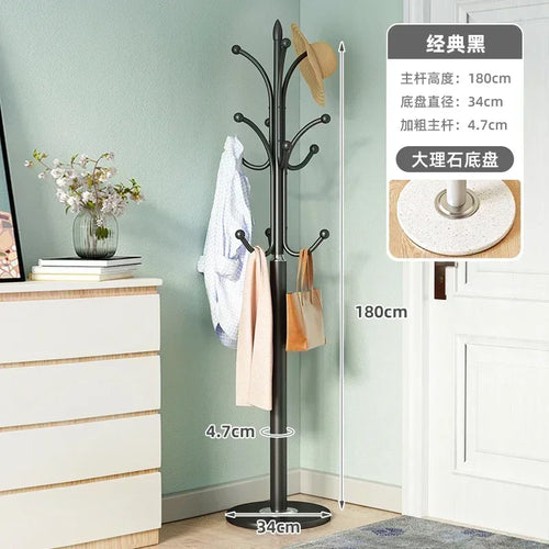 porte-manteau moderne en métal design arbre pour optimiser l'espace - vue 14 sur 13