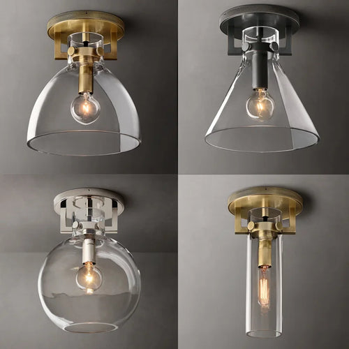 plafonnier nordique pour intérieur style moderne et élégant - vue 2 sur 18