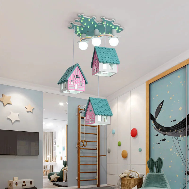 lustre pour enfant décorations de noël suspension