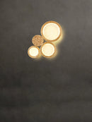 applique murale en cuivre avec miroir magique pour décoration intérieure
